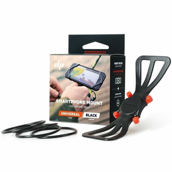 Holder Deeper ITGAM0003 Sort Opaque Silikone Plastik Mobiltelefon