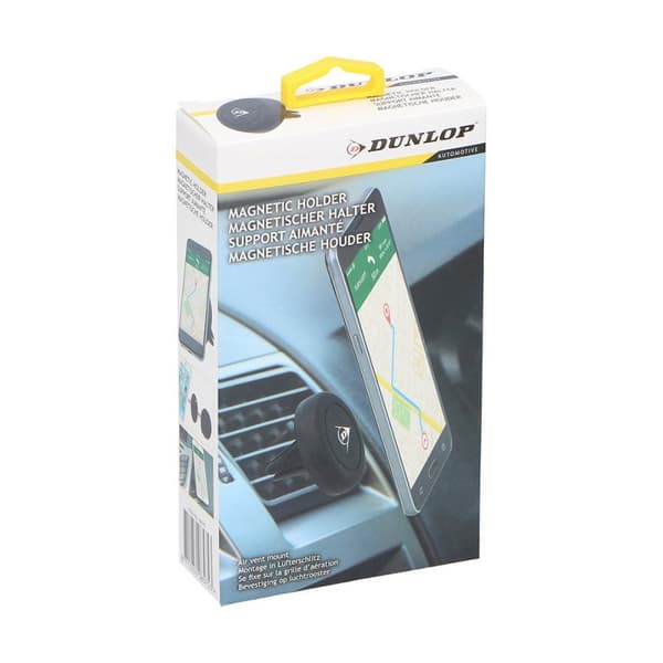 Hållare till Bilen Dunlop Ventilationsgaller Svart polypropen
