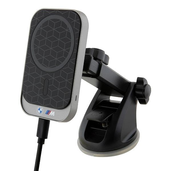 BMW BMMWCCMPGPK 15W induktiopidike ohjaamoon/ikkunaan/säleikkö musta/musta MagSafe M Edition