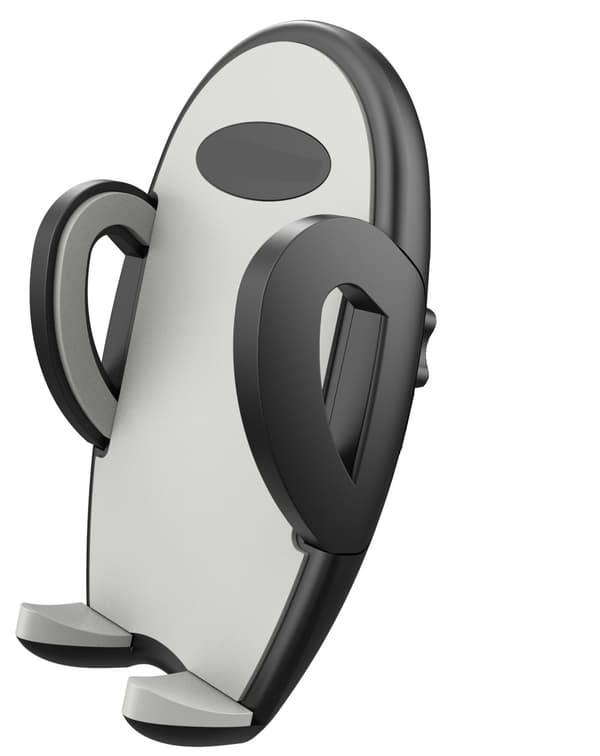 INF Biltelefonholder grå - sikkert grep og universell passform 0