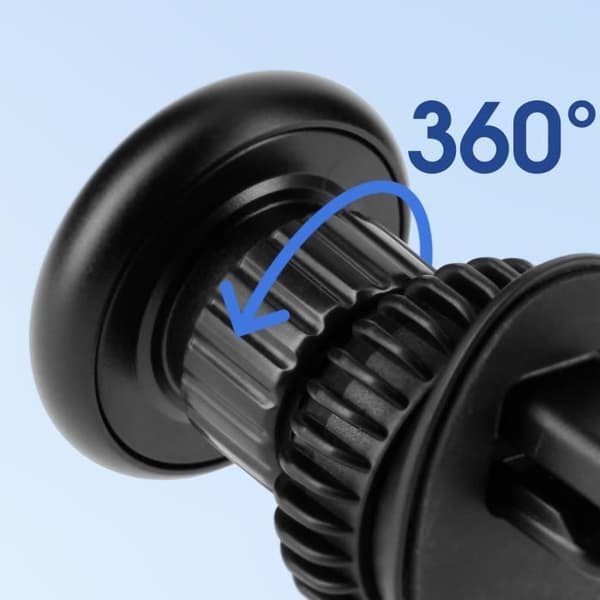 Stöd för bil - BLUESTAR - Rotativ 360° - Magnetisk - Kompakt - För smartphone