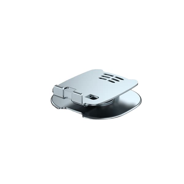 INF X9 Silver Metal telefonholder - 360° rotation, foldbar og justerbar