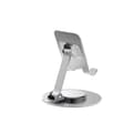 Miniatyrbilde 3 av 4: INF Sølvmetalltelefonstativ - S512: 360° rotasjon, sammenleggbar og universal