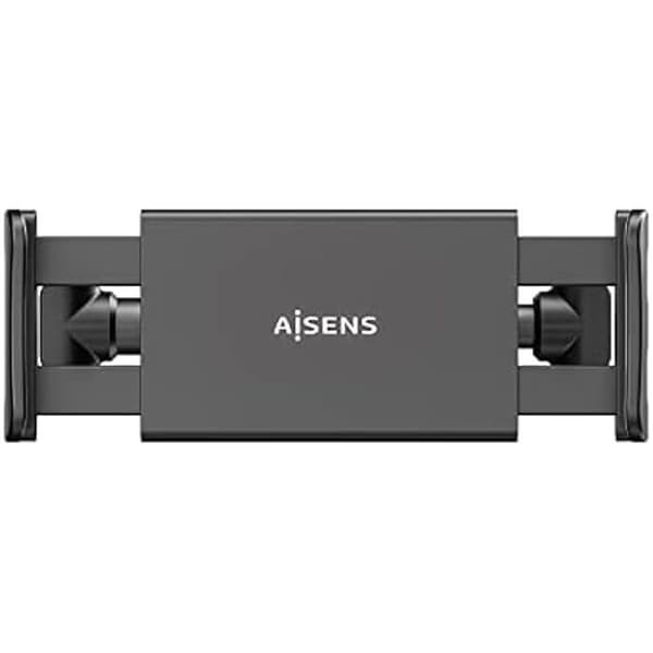 AISENS MSC1P-107 justerbart bilfäste (1 pivot) för nackstöd för telefon/surfplatta, svart