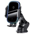 Miniatyrbillede 5 af 11: Baseus Light Electric Car Holder med Qi induktiv oplader (sort)