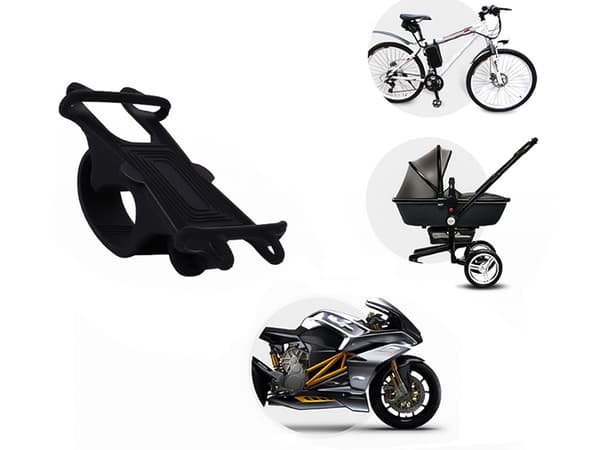 Mobilhållare för Cykel - Justerbar - Silikon