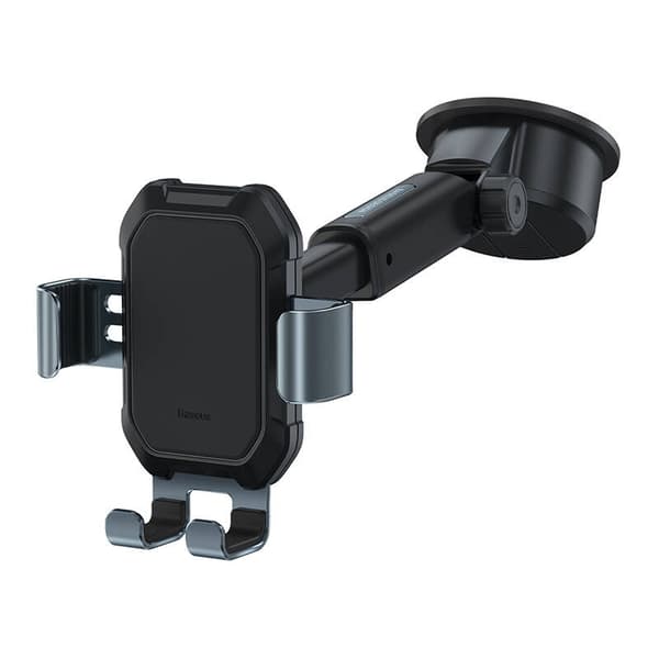 Gravity bilfeste for Baseus Tank-telefon med sugekopp (svart)