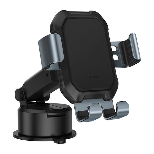 Gravity bilfeste for Baseus Tank-telefon med sugekopp (svart)