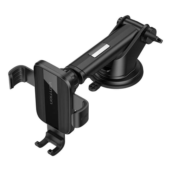 Automatisk biltelefonholder Vention KCOB0 med sugekop Sort