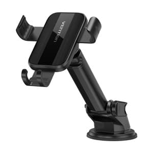 Automatisk biltelefonholder Vention KCOB0 med sugekop Sort Sort
