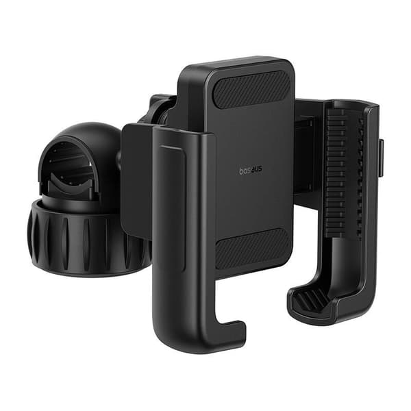 Baseus GoTrip sykkelfeste for telefon (svart)
