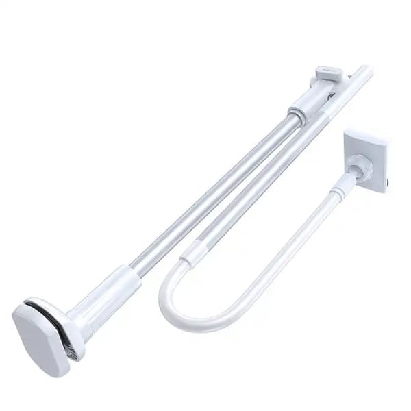 Baseus-håndtak med klips for smarttelefon eller nettbrett (sølv)