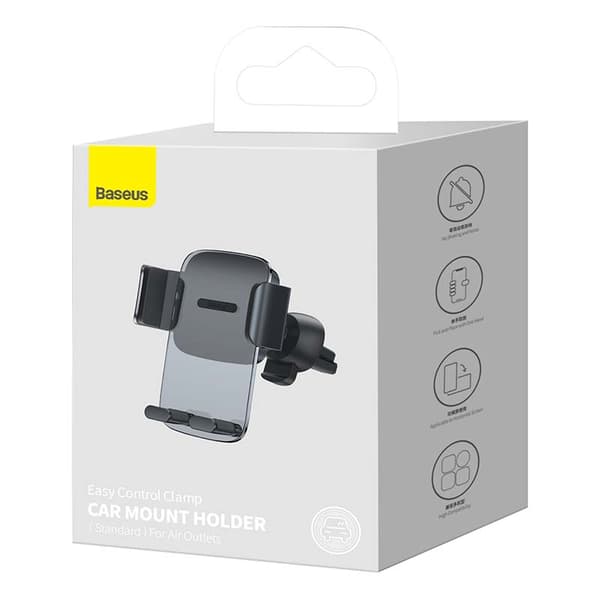 Baseus Easy Control Clamp -autoteline verkkoon (musta)