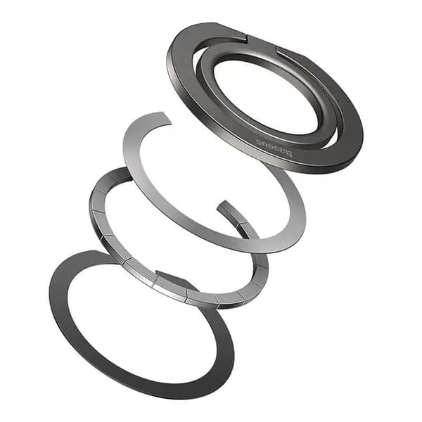 Baseus Halo Ring holder til telefoner (grå)