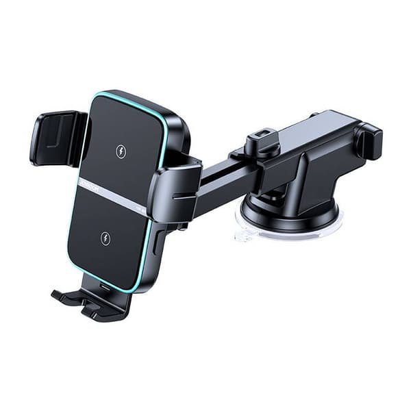 Bildashbordholder Joyroom JR-ZS246 med Qi induktiv lader (svart)