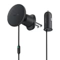 Miniatyrbillede 5 af 6: Magnetisk biltelefonholder Baseus CW01 til Ventilationsgitter med biloplader USB-C, 15W + 25W (sort)
