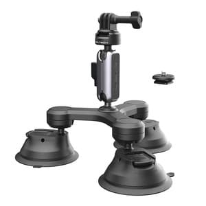 Action kamera montering PGYTECH tre-arm sugekop