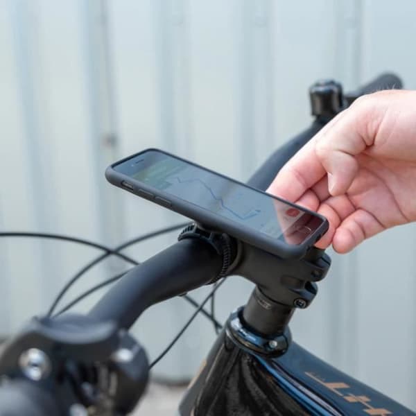 Stöd Smartphone - SP CONNECT - Mikcykelmontering - Motståndskraftig - Flera färger - Förstärkt plast