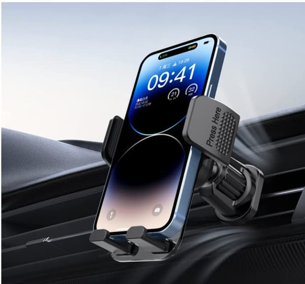 INF Biltelefonholder for Ventilasjonsgitter og Dashbord