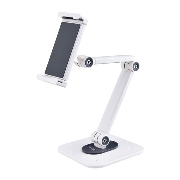 Tablet-holder Startech ADJ-TABLET-STAND-W Hvid