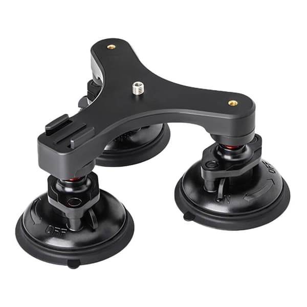 Triple Suction Cup -autoteline Sunnylife kameroille, puhelimille jne. (ZJ771)