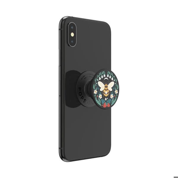 Smartphone grepp - POPSOCKETS - Bee Boho - Bee print - Repositionable - PopMounts-kompatibla