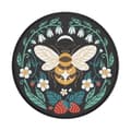 Miniatyrbild 5 av 6: Smartphone grepp - POPSOCKETS - Bee Boho - Bee print - Repositionable - PopMounts-kompatibla