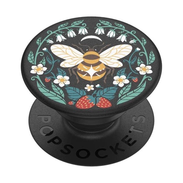 Smartphone grepp - POPSOCKETS - Bee Boho - Bee print - Repositionable - PopMounts-kompatibla
