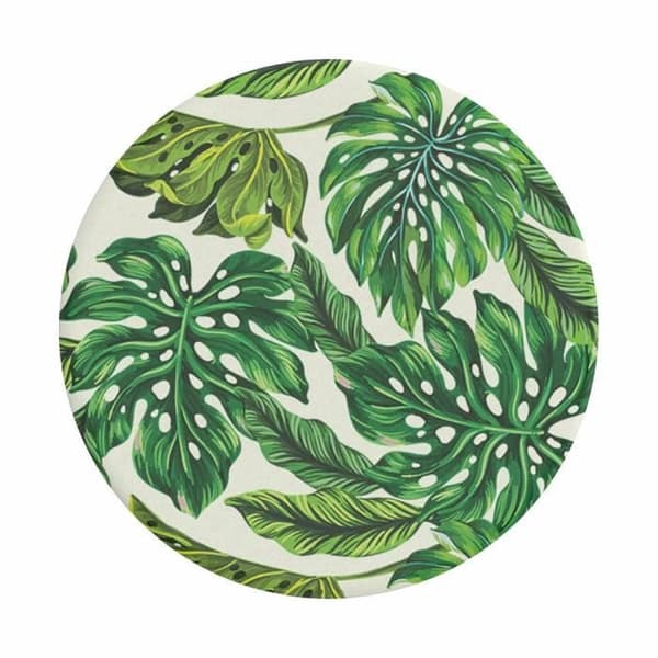 Smartphone grepp Popsockets Monstera Deliciosa - grön/vit - 39,74x7x24,25 mm