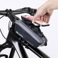 Miniatyrbild 1 av 4: Cykeltelefonhållare - GADISTA - Modell med handskfack - 360° rotation - Vattentät - Svart