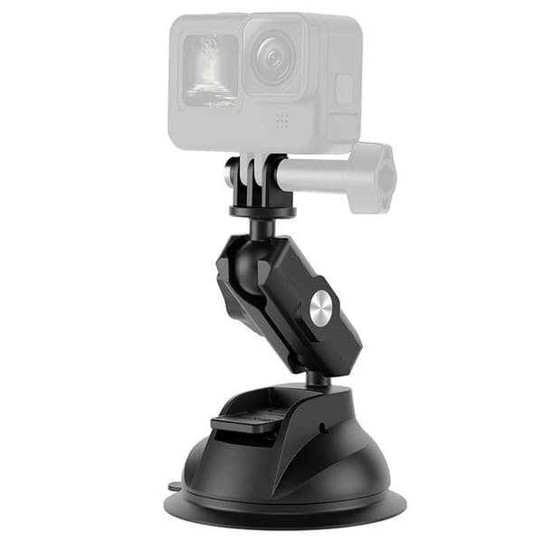 TELESIN Universal Sugekopholder med telefonholder og action kamera montering TE-SUC-012