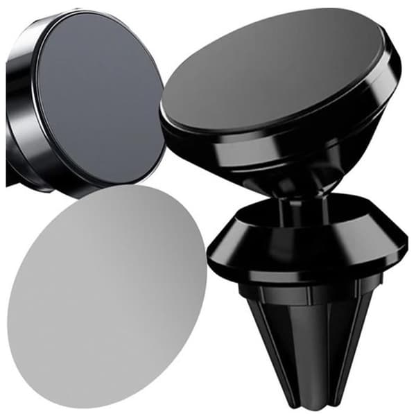 Magnetiskt stöd - Ej specificerat - 24523 - Rotation 360° - Lutning 90° - Svart