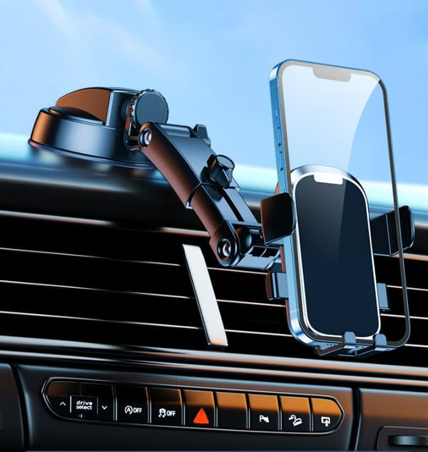 INF Sikker Telefonholder Til Bilen Med Sug