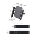 Miniatyrbillede 2 af 2: Mobilholder til håndleddet med justerbar rem og drejeligt design