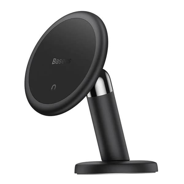Baseus C01 magnetisk bilholder til instrumentbræt (sort)
