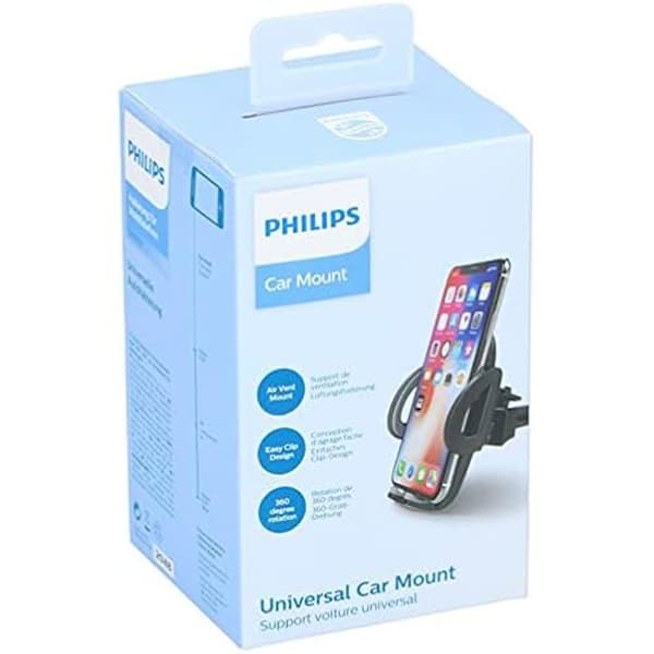 Philips DLK3531/00 Mobiltelefonhållare Svart