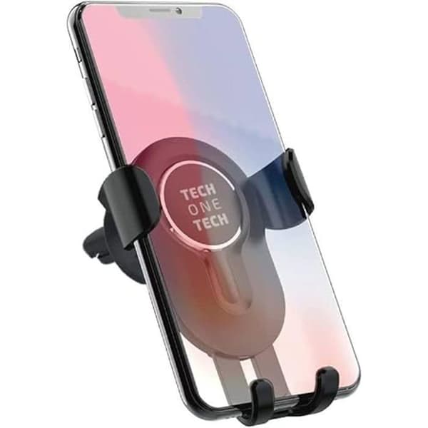 Mobiltelefonhållare - TECH ONE TECH - TEC2823 - Svart - 30 g - Plast