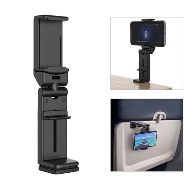 Telefonhållare 360° Roterande justerbart clip-on stativ