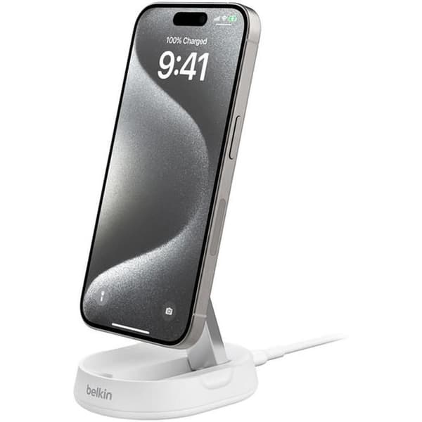 Trådlös laddningssupport - Belkin - BoostCharge Pro - Magnetisk - Konvertibel - Qi2