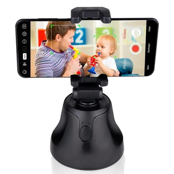 Mobilhållare med Bluetooth - 360° rotation - Universal