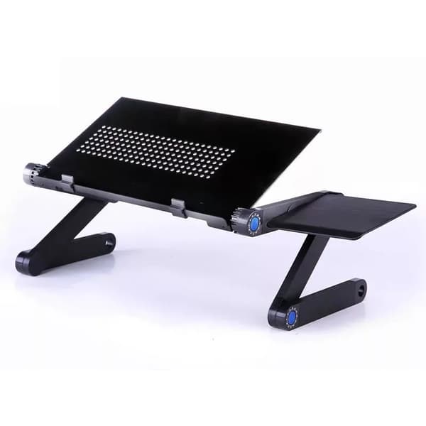 Justerbar Laptopstand, Ergonomisk Design, Bærbar & Kompakt,Sort