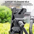 Miniatyrbild 2 av 4: INN Cykeltelefonhållare kompatibel med smartphones från 4.8-6.8 med quick release pnce för elscooter MTB