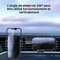Miniatyrbild 3 av 4: INN Biltelefonhållare Lämplig för 4,7-7 tums mobiltelefoner Golvenergiförvaring Mobiltelefonhållare