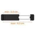 Miniatyrbild 3 av 4: Stöd för OnePlus 10 Pro-10T-9-9 Pro-8T-8-8 Pro-7T-7T Pro-Nord-Nord 2T - ventilationsgallersupport