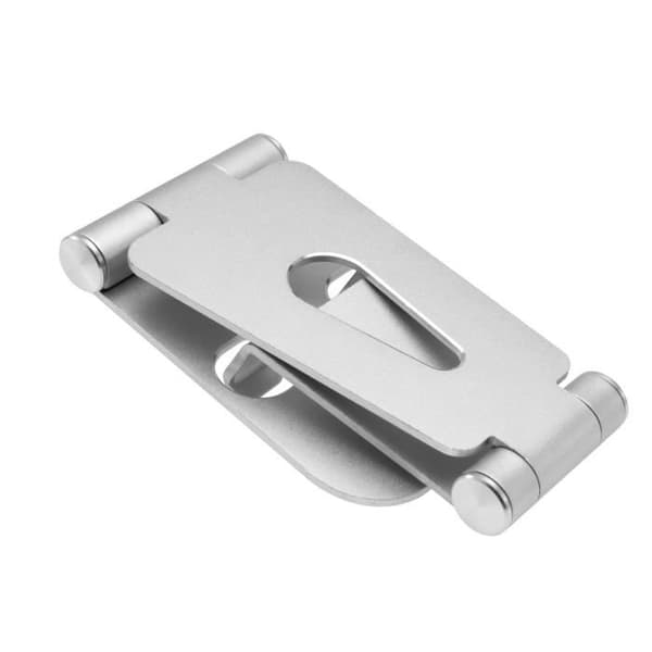 Ställning i aluminium för mobiltelefoner FIXED Frame Phone, Silver