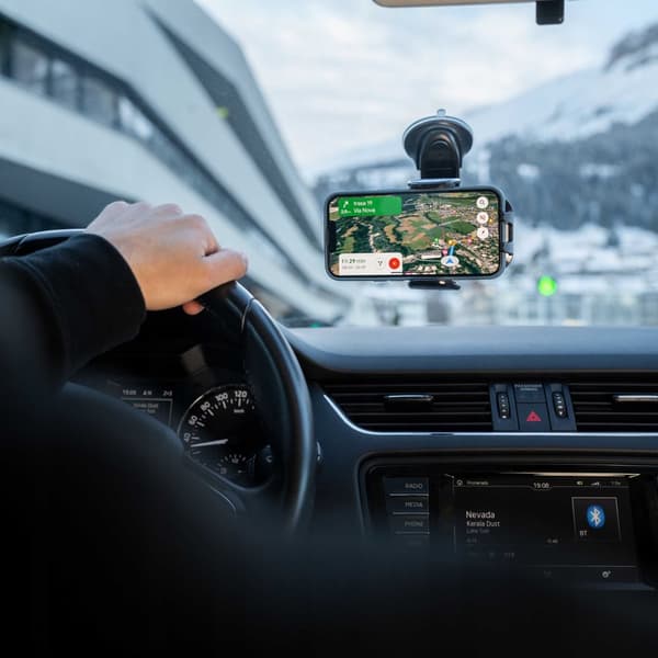 Spacecase Biltelefonholder Universal Til Vindue Dashboard Sort