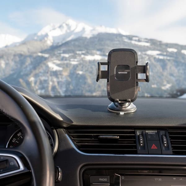 Spacecase Biltelefonholder Universal Til Vindue Dashboard Sort