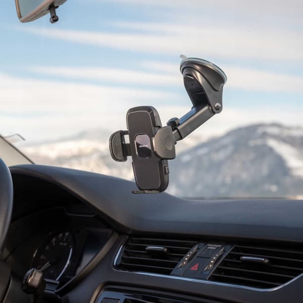 Spacecase Biltelefonholder Universal Til Vindue Dashboard Sort