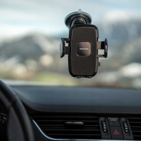Spacecase Biltelefonholder Universal Til Vindue Dashboard Sort