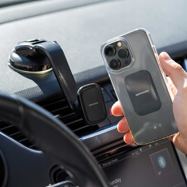 Spacecase Magnetisk Bilholder Sc11 Til Telefon Sort